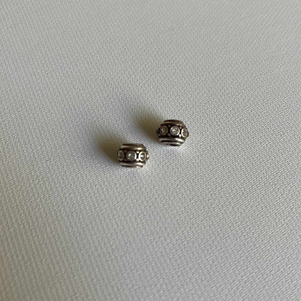 Two Crystal Mini Brighton Beads - Picture 5 of 5